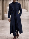 Luxury Longline Pinstripe Coat Blazer