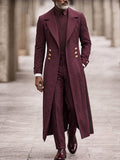 Luxury Longline Pinstripe Coat Blazer