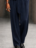 Minimalist Turtleneck Belted Matching Set