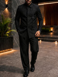 Luxury Safari Style 2-Piece Suit Set