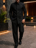 Luxury Safari Style 2-Piece Suit Set