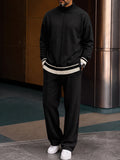 Premium Comfort Ribbed Turtleneck Top Pants Set