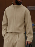 Elevated Casual Mock Neck Matching Set