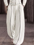 Modern Tailored Waist Jacket Pants Set