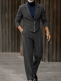 Elevated Urban Cinched Blazer Pants Set