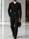 Modern Gentleman Suit Blazer Pants Set