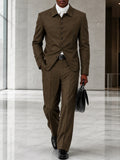 Modern Gentleman Suit Blazer Pants Set