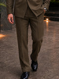 Urban Sleek Belted Blazer and Pants Set