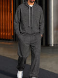 Athleisure Luxury Sweatshirt Pants Set