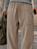 Street-Ready Pocket Design Casual Pants