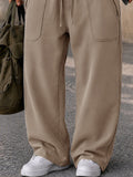 Street-Ready Pocket Design Casual Pants