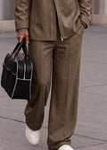 Stylish Asymmetric Zip Hoodie Pants Pants