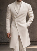 Old Money Long Tailored Coat Suit Set