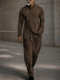 Vintage Minimalist Suede Texture Matching Set