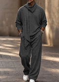Comfort Designer Draped Scarf Collar Matching Set