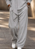 Comfort Designer Draped Scarf Collar Matching Set