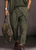Safari Style Blazer Jacket Pants Set