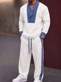 Urban Faux Denim Contrast Matching Set