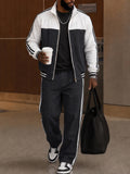 Modern Faux Denim Contrast 100% Cotton Set