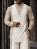 Modern Street Contrast Color 2-Piece Set
