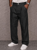 Casual Denim-Look 100% Cotton Pants