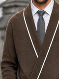 Wardrobe Essentials Contrast Wrap Cardigan
