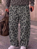 Casual Statement Printed Wide-Leg Pants