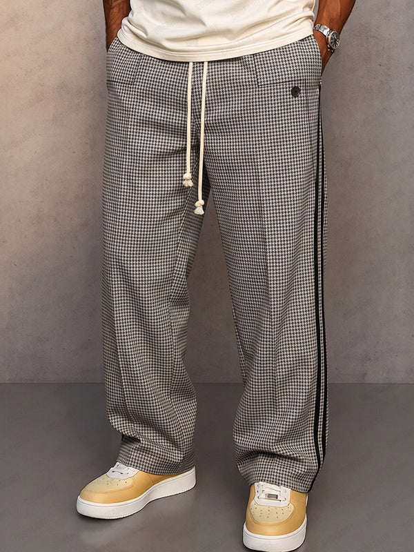 Fashion Printed Street Style Drawstring Pants