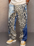 Fashion Printed Street Style Drawstring Pants