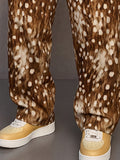 Fashion Printed Street Style Drawstring Pants