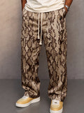Fashion Printed Street Style Drawstring Pants