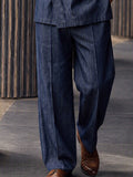 Refined Asymmetric Button Placket Matching Set