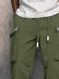 Utility 100% Cotton Cargo Drawstring Pants