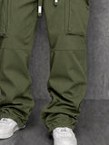 Utility 100% Cotton Cargo Drawstring Pants