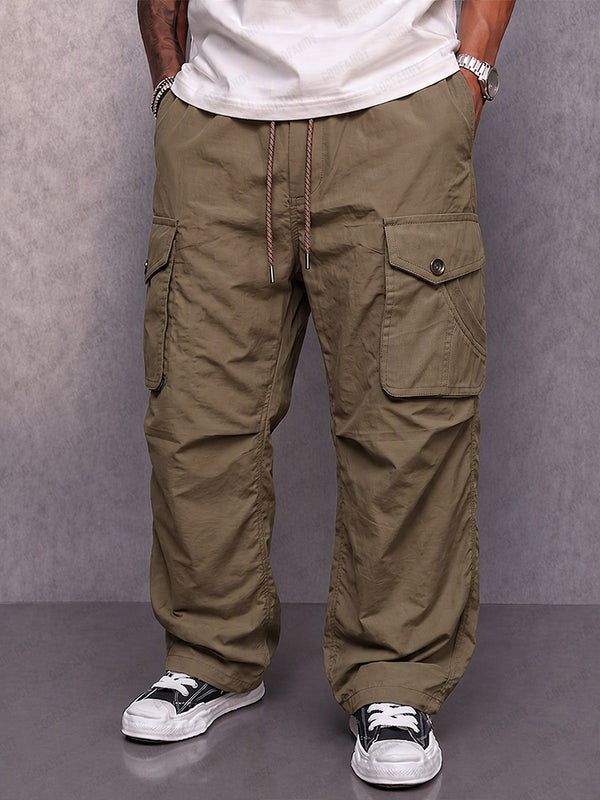 Practical Multi-Pocket Streetwear Cargo Pants