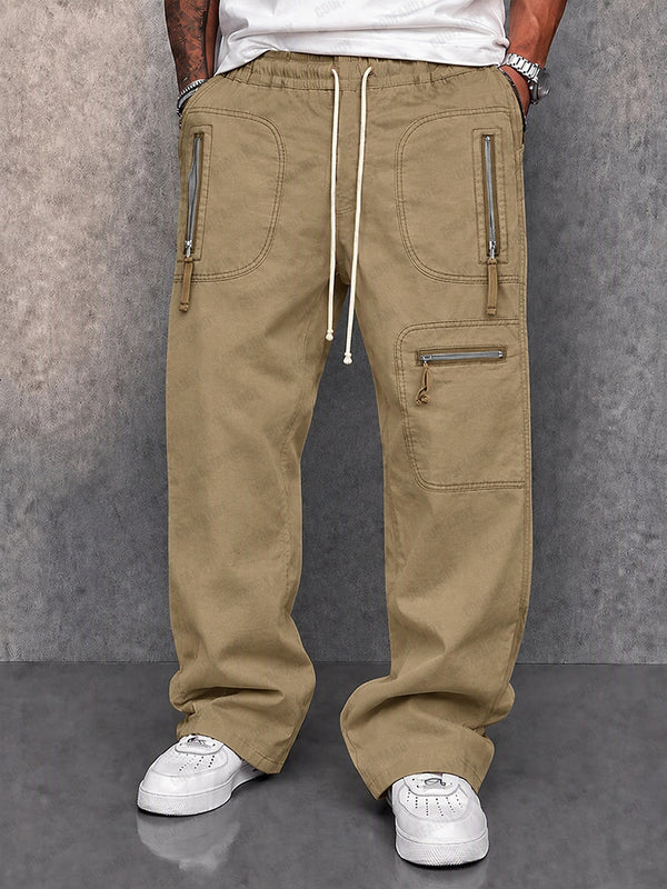 Utility Multi-Pocket 100% Cotton Cargo Pants