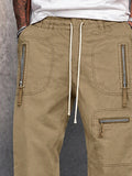 Utility Multi-Pocket 100% Cotton Cargo Pants