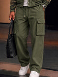 Casual Camouflage Color Block Matching Set