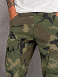 Durable Cotton Camo Cargo Pants