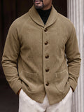 Retro Workwear Raglan Sleeve Corduroy Jacket