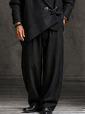 Minimalist Relaxed Fit Toggle Closure Cardigan Set