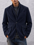 Modern Workwear Lined Corduroy Jacket