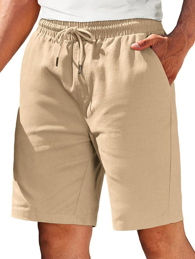 Classic Athleisure Comfy Shorts (US Only) Shorts coofandy Khaki S 