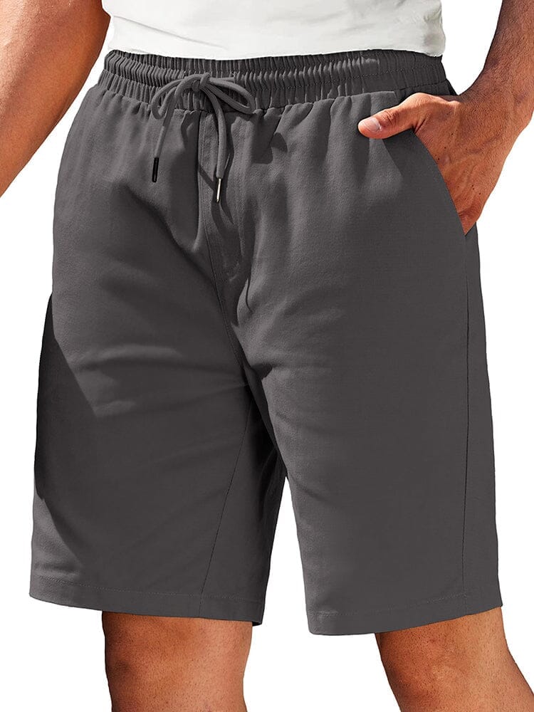 Classic Athleisure Comfy Shorts (US Only) Shorts coofandy Dark Grey S 