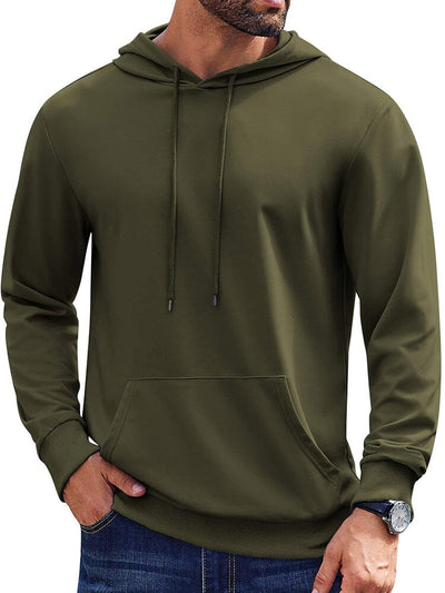 Casual Classic Versatile Hoodie (US Only) Hoodies coofandy Army Green S 