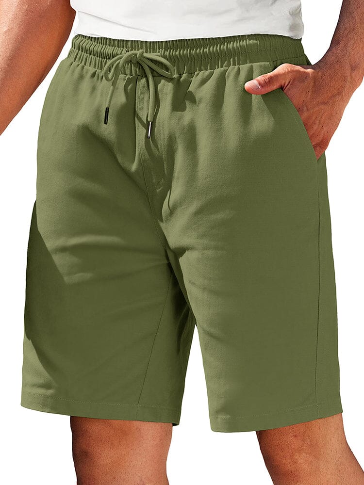 Classic Athleisure Comfy Shorts (US Only) Shorts coofandy Army Green S 