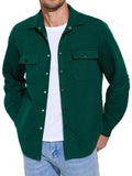 Casual Lightweight Quilted Jacket (US Only) Jackets coofandy Dark Green S 
