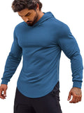 Workout Muscle Fit Cotton Blend Hoodie (US Only) Hoodies Coofandy&