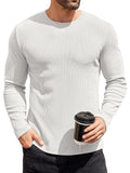 Classic Versatile Slim Fit Sweater (US Only) Sweater coofandy White S 