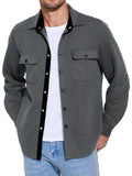 Casual Lightweight Quilted Jacket (US Only) Jackets coofandy Dark Grey S 